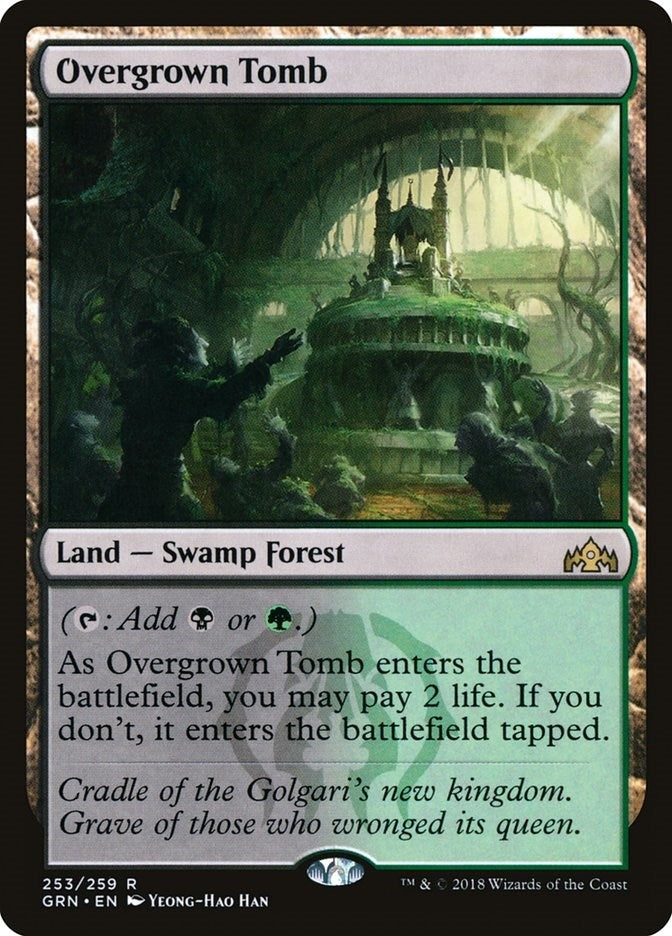 Image for Overgrown Tomb (253) (GRN) - Magic: The Gathering