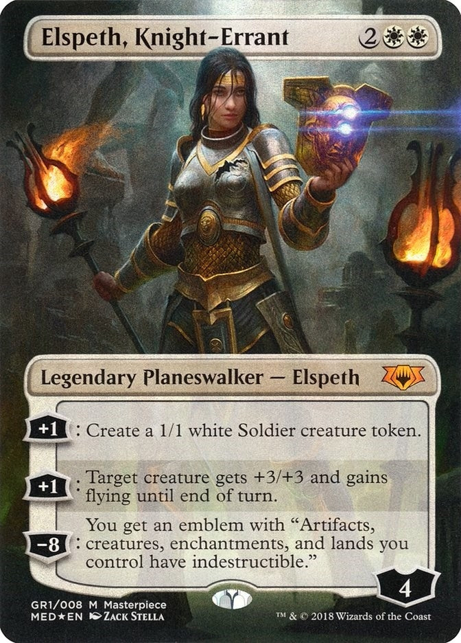 Image for Elspeth, Knight-Errant (GR1) (Mythic Edition: Guilds of Ravnica) (MED) - Magic: The Gathering