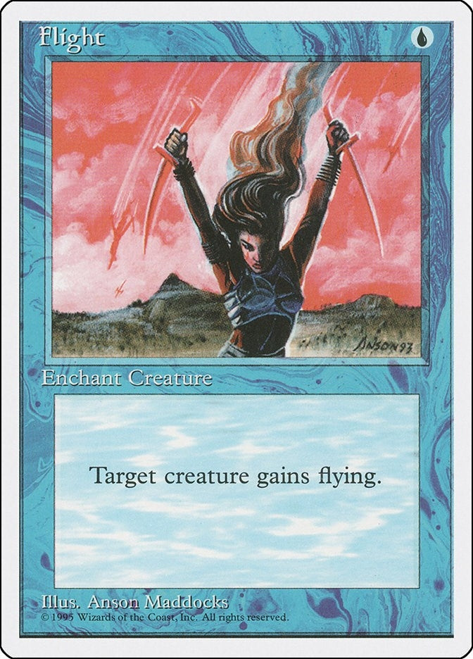 Image for Flight (Fourth Edition) (4ED) - Magic: The Gathering