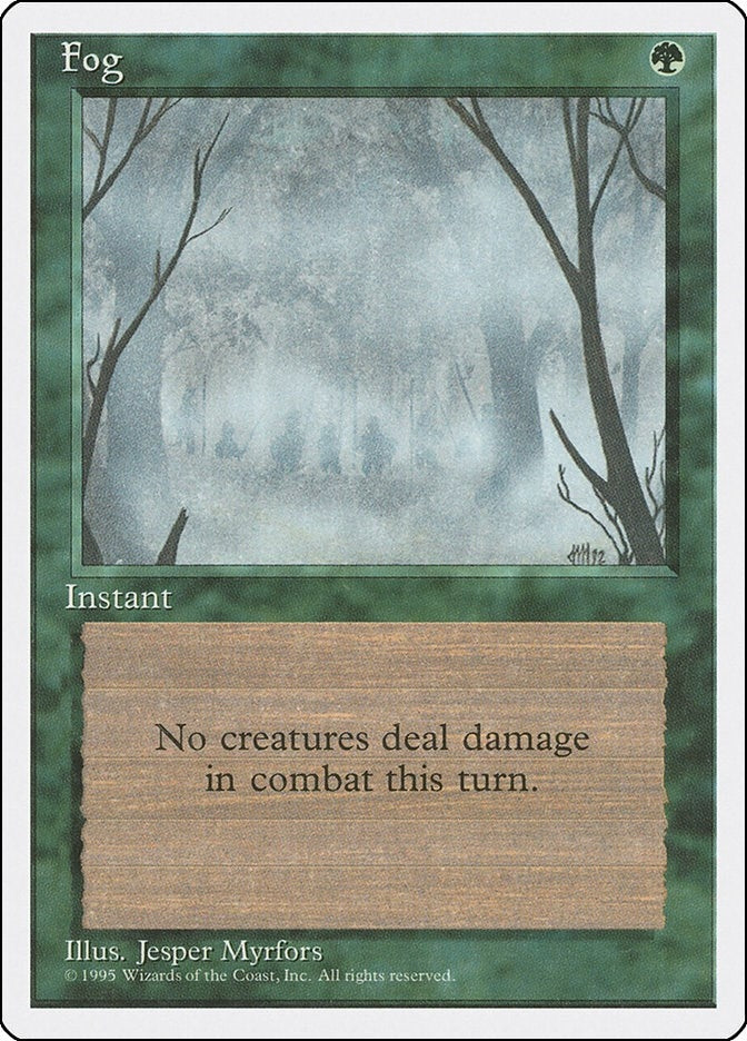 Image for Fog (Fourth Edition) (4ED) - Magic: The Gathering