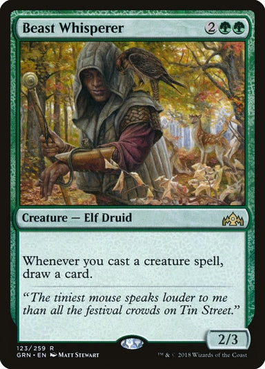 Image for Beast Whisperer (123) (GRN) - Magic: The Gathering