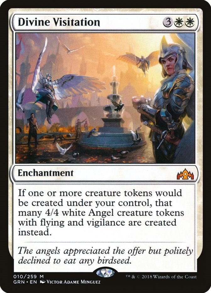 Image for Divine Visitation (10) (GRN) - Magic: The Gathering