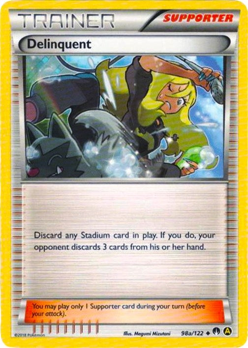 Image for Delinquent - 98a/122 (098a/122) (Alternate Art Promos) (PR) - Pokemon