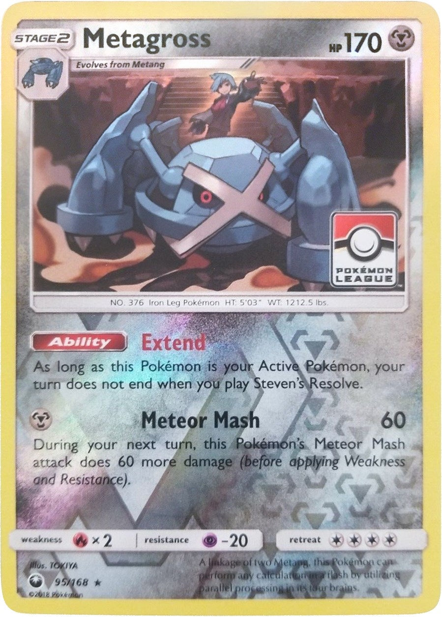 Metagross - 95/168 (Pokemon League) (095/168) (League & Championship Cards)