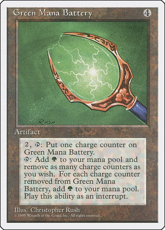 Image for Green Mana Battery (Fourth Edition) (4ED) - Magic: The Gathering
