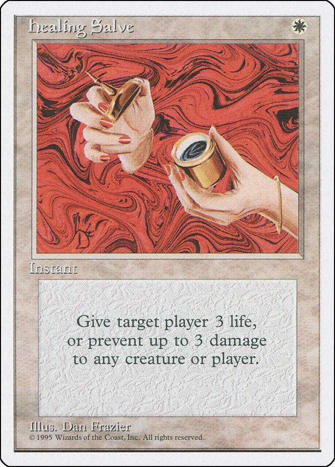 Image for Healing Salve (Fourth Edition) (4ED) - Magic: The Gathering