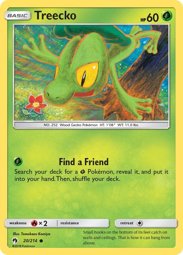 Treecko (20/214) (SM - Lost Thunder)