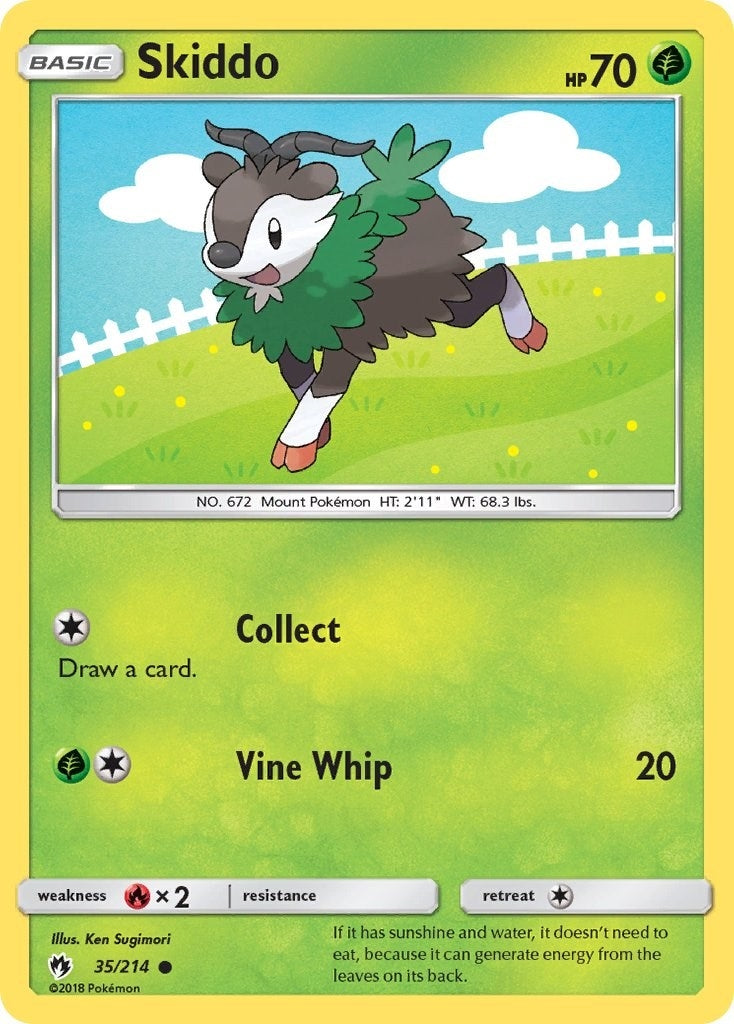 Skiddo (35/214) (SM - Lost Thunder)