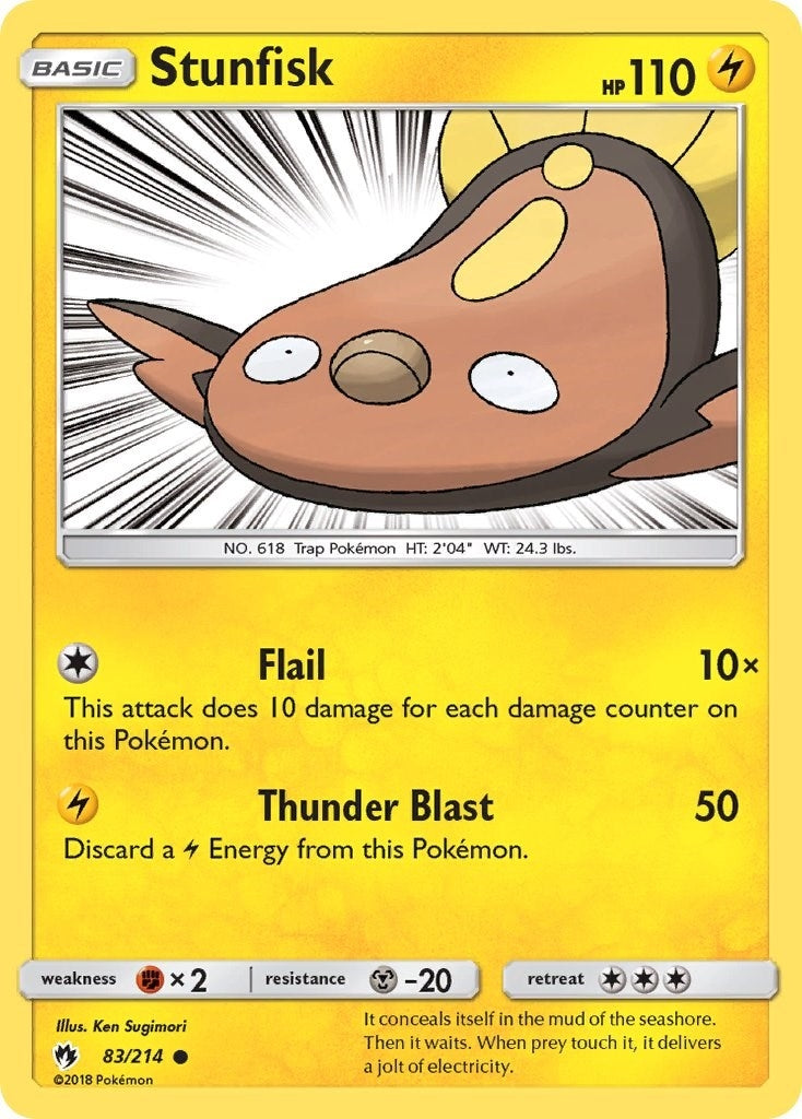 Stunfisk (83/214) (SM - Lost Thunder)