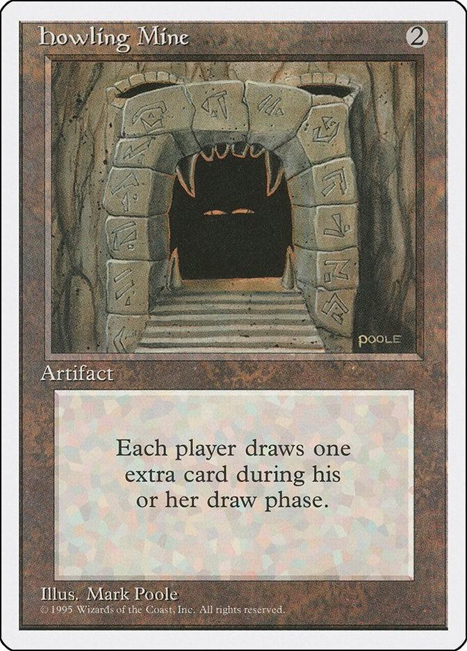 Image for Howling Mine (343) (Fourth Edition) (4ED) - Magic: The Gathering