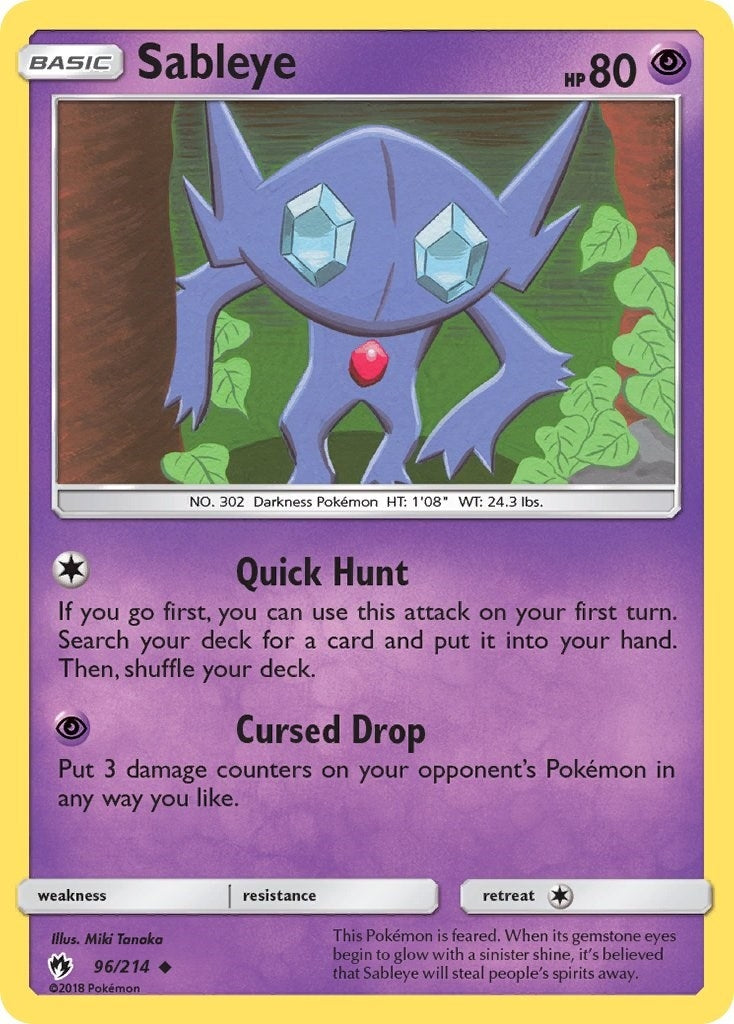 Sableye (96/214) (SM - Lost Thunder)