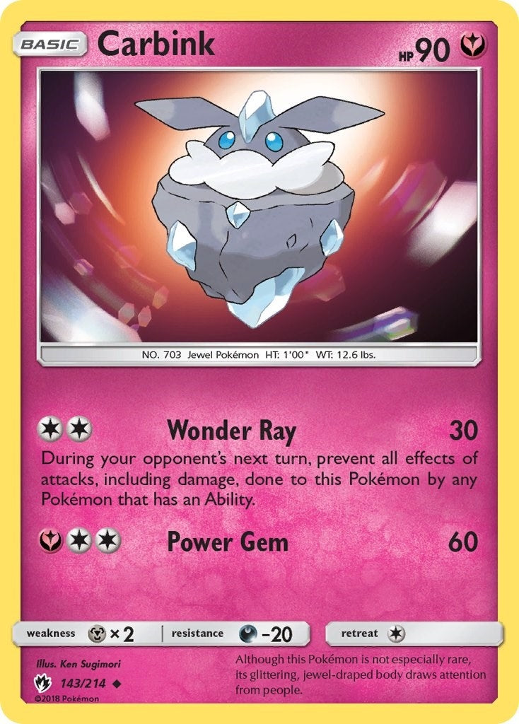 Carbink (143) (143/214) (SM - Lost Thunder)