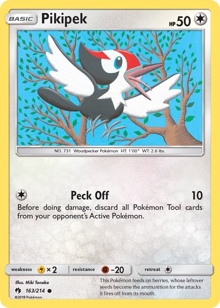 Pikipek (163) (163/214) (SM - Lost Thunder)