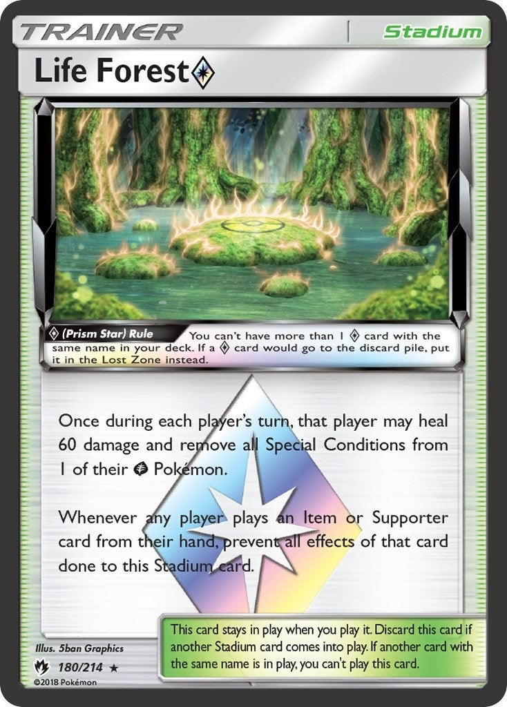 Life Forest Prism Star (180/214) (SM - Lost Thunder)