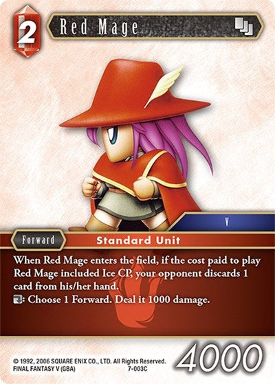 7-003C - Red Mage 7 003C