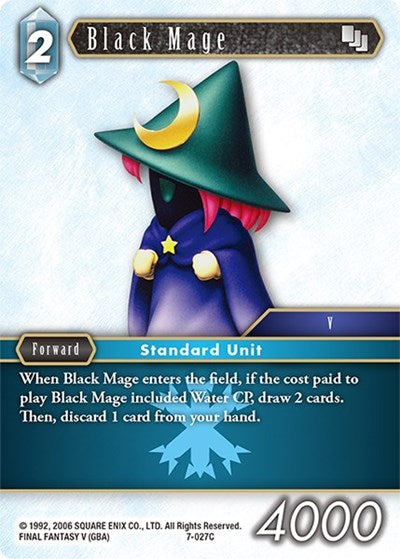 7-027C - Black Mage 7 027C