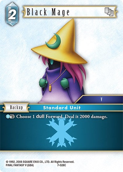 7-028C - Black Mage 7 028C