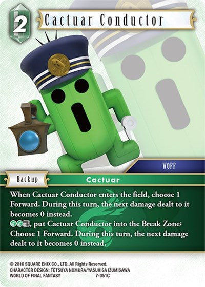 7-051C - Cactuar Conductor