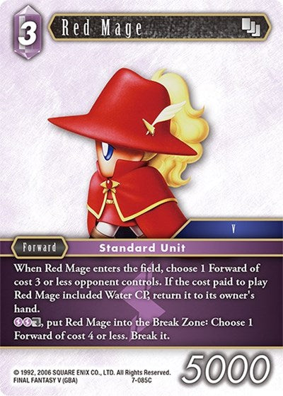 7-085C - Red Mage 7 085C