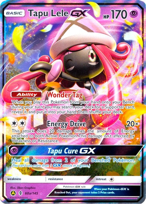 Image for Tapu Lele GX - 60a/145 (060a/145) (Alternate Art Promos) (PR) - Pokemon