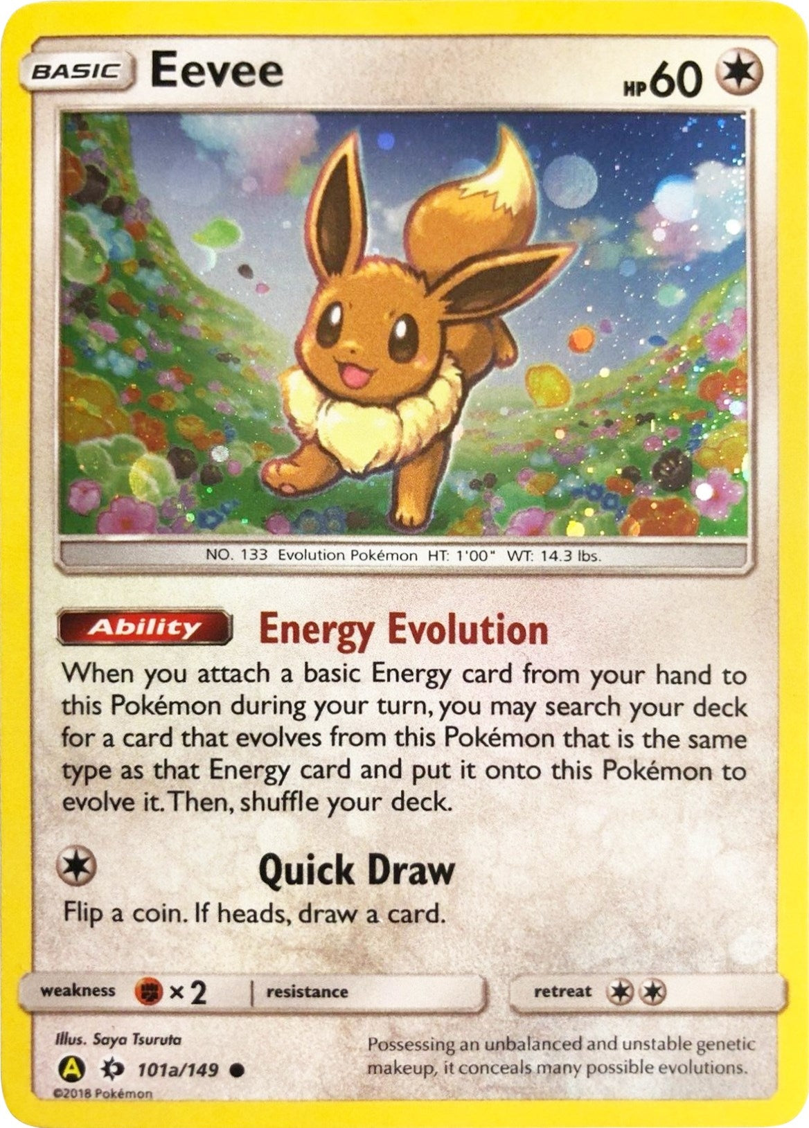 Image for Eevee - 101a/149 (101a/149) (Alternate Art Promos) (PR) - Pokemon