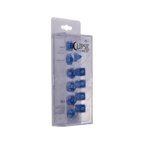 Eclipse 11 Dice Set: Pacific Blue