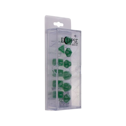 Eclipse 11 Dice Set: Forest Green