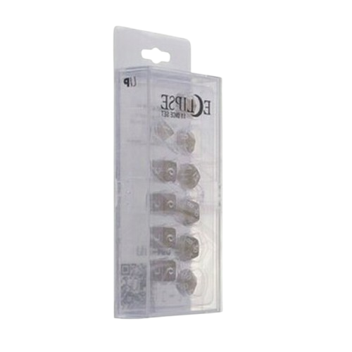 Eclipse 11 Dice Set: Smoke Grey