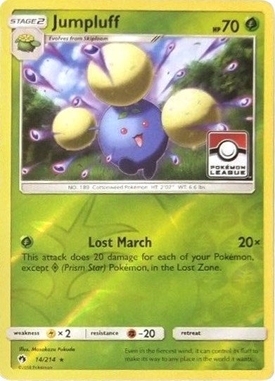 Jumpluff - 14/214 (Pokemon League) (014/214) (League & Championship Cards)