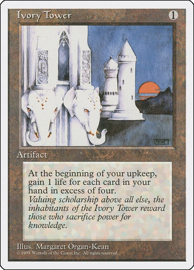 Image for Ivory Tower (Fourth Edition) (4ED) - Magic: The Gathering