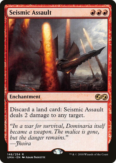 Image for Seismic Assault (146) (Ultimate Masters) - Magic: The Gathering