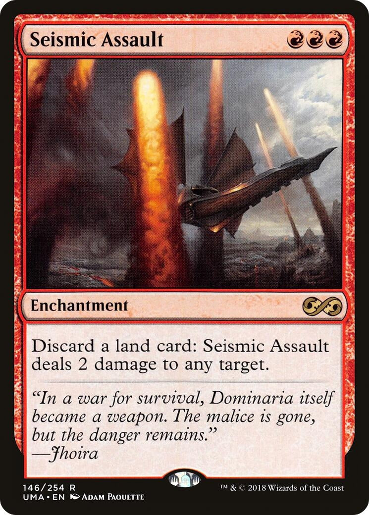Image for Seismic Assault (146) (Ultimate Masters) - Magic: The Gathering