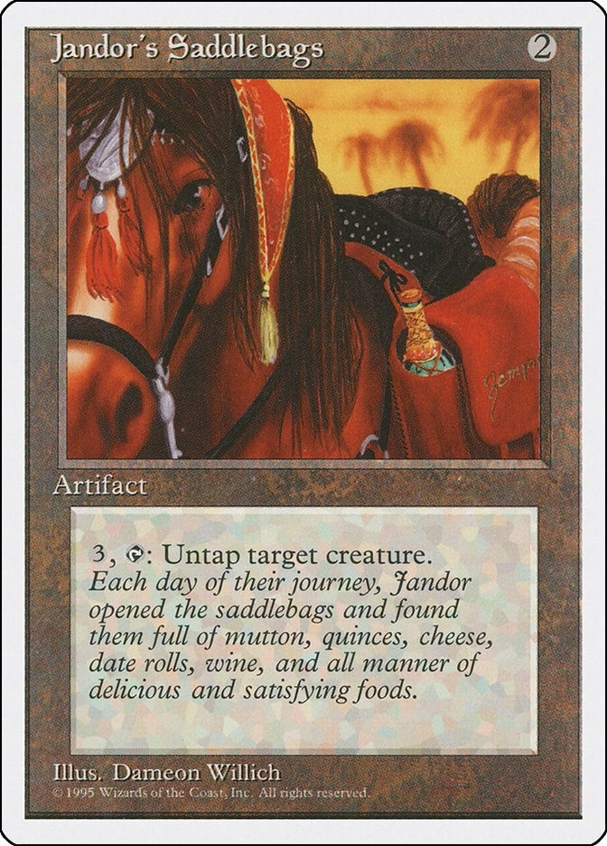 Image for Jandor's Saddlebags (Fourth Edition) (4ED) - Magic: The Gathering