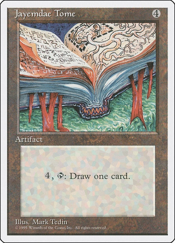 Image for Jayemdae Tome (Fourth Edition) (4ED) - Magic: The Gathering