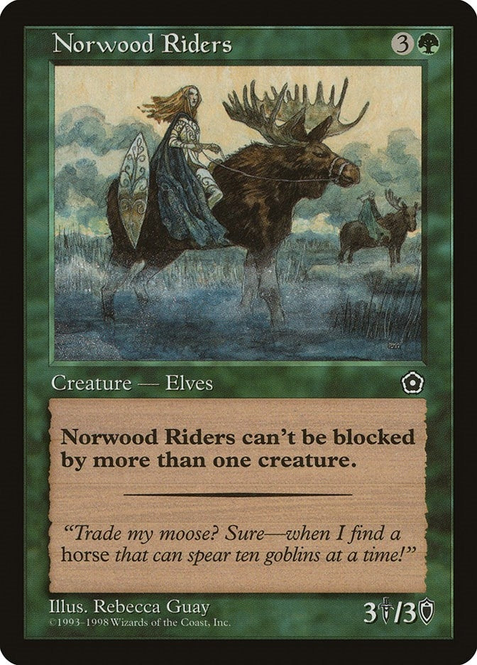 Image for Norwood Riders (Portal Second Age) (P02) - Magic: The Gathering