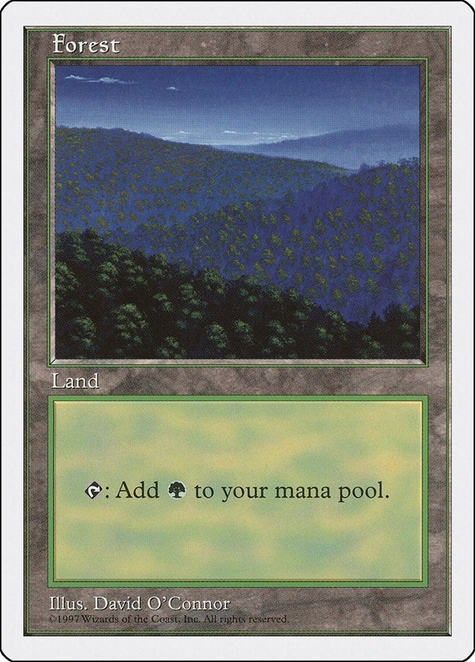 Image for Forest (447) (447) (Fifth Edition) (5ED) - Magic: The Gathering
