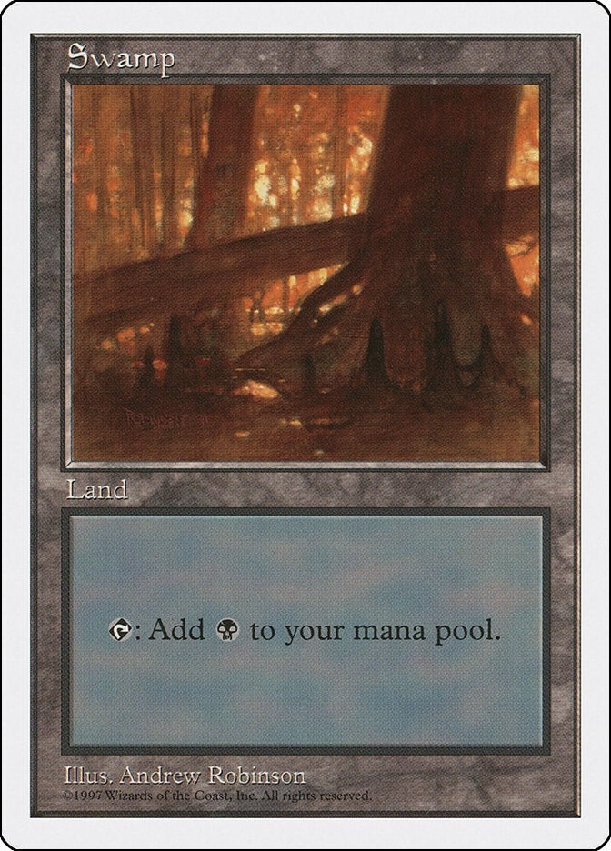 Image for Swamp (440) (440) (Fifth Edition) (5ED) - Magic: The Gathering