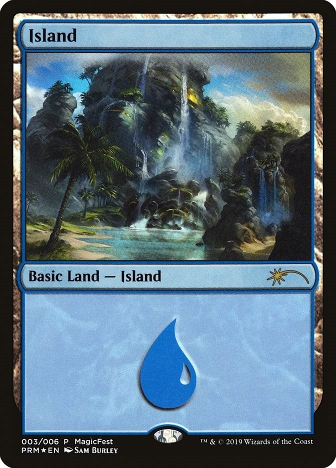 Image for Island (2019) (3) (MagicFest Cards) (MFP) - Magic: The Gathering