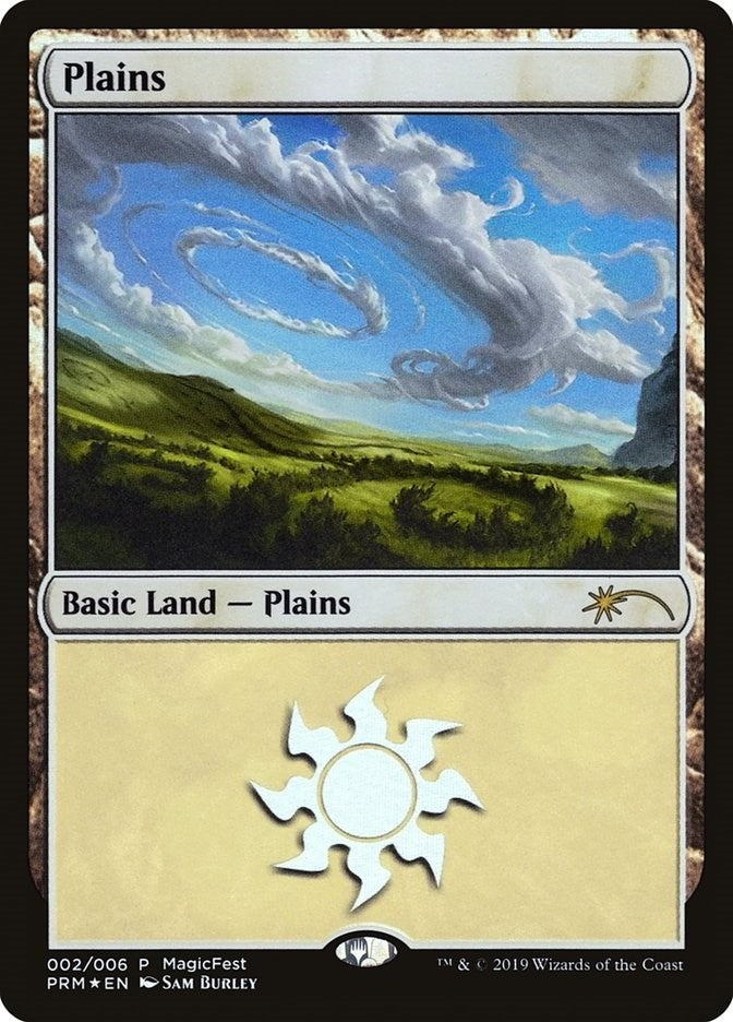 Image for Plains (2019) (2) (MagicFest Cards) (MFP) - Magic: The Gathering