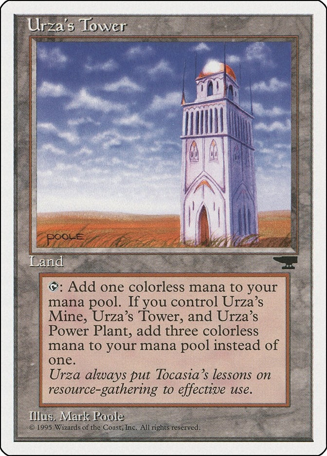 Image for Urza's Tower (Plains) (Chronicles) (CHR) - Magic: The Gathering