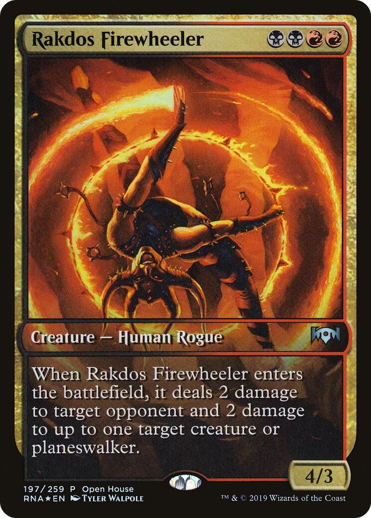 Image for Rakdos Firewheeler (197) (Open House Promos) (OHP) - Magic: The Gathering