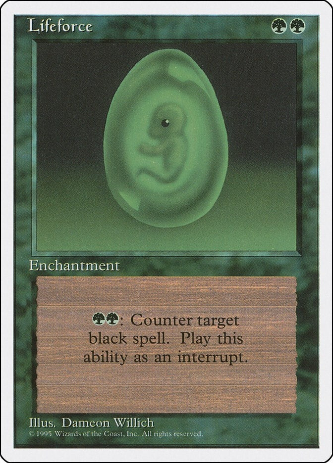 Image for Lifeforce (Fourth Edition) (4ED) - Magic: The Gathering