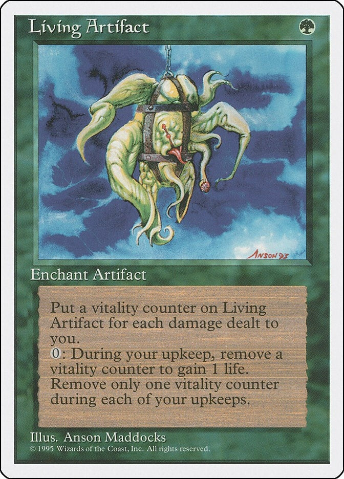 Image for Living Artifact (Fourth Edition) (4ED) - Magic: The Gathering