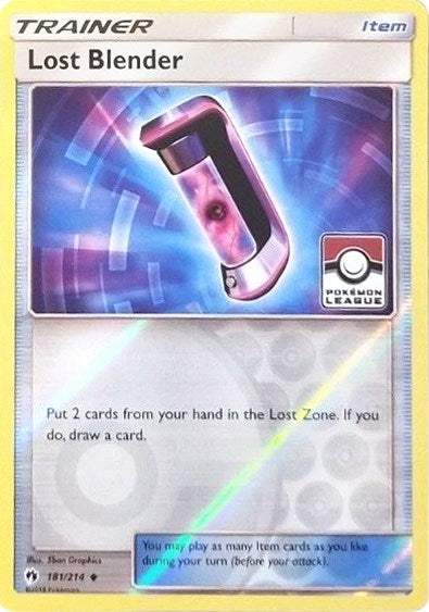 Lost Blender - 181/214 (Pokemon League) (181/214) (League & Championship Cards)