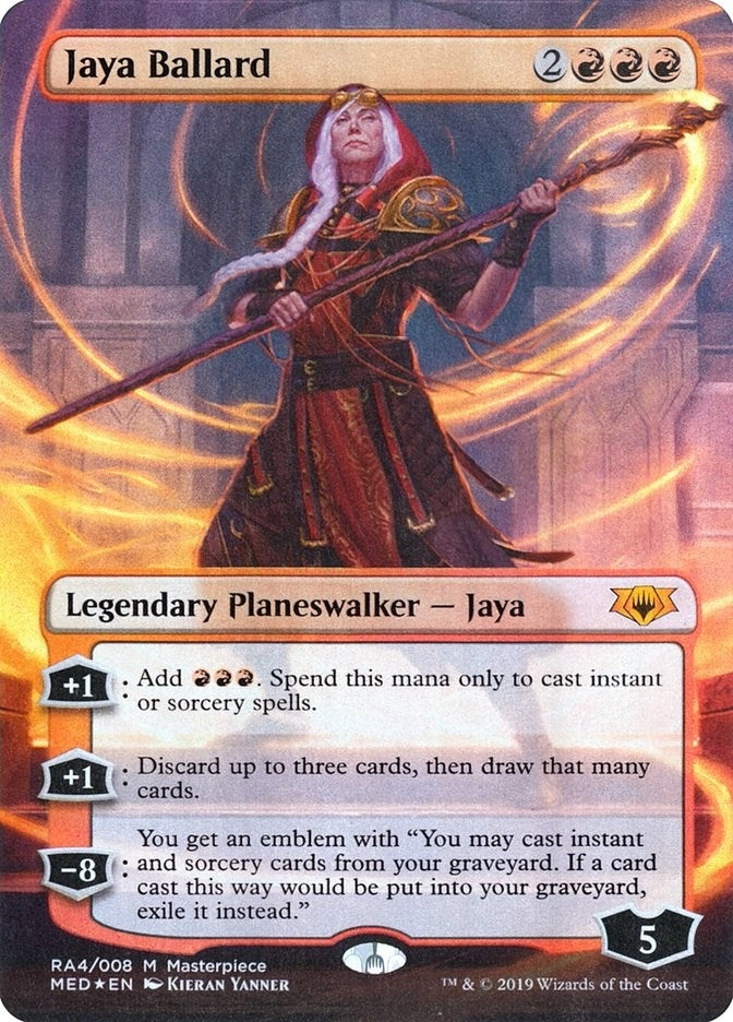 Image for Jaya Ballard (RA4) (Mythic Edition: Ravnica Allegiance) (MED2) - Magic: The Gathering