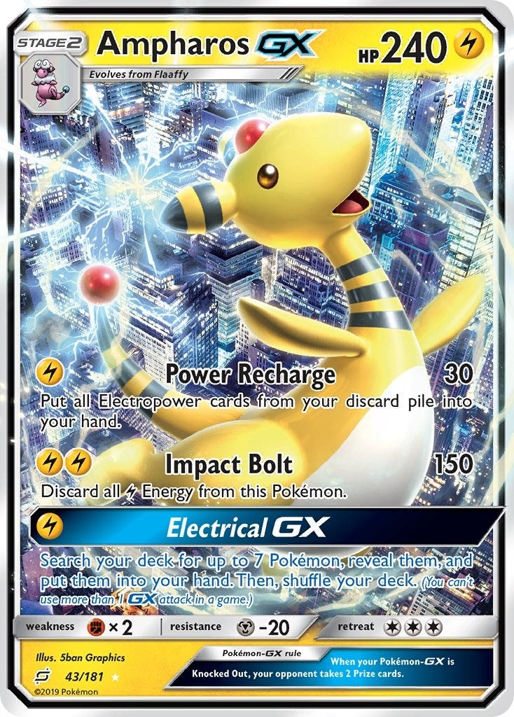 Ampharos GX (43/181) (SM - Team Up)