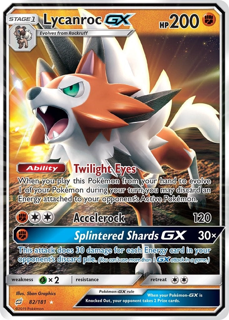 Lycanroc GX (82/181) (SM - Team Up)