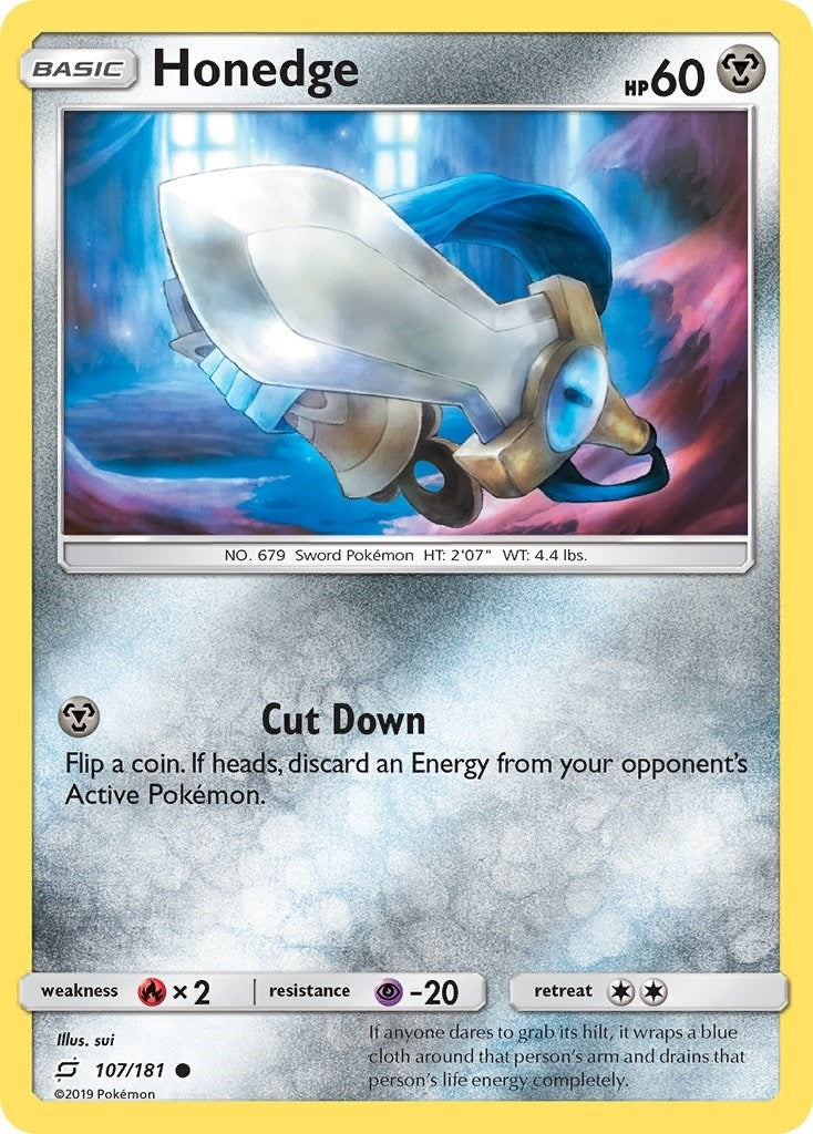 Honedge (107/181) (SM - Team Up)