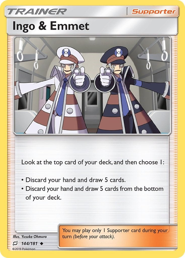 Ingo & Emmet (144/181) (SM - Team Up)