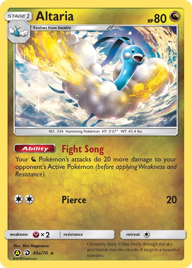 Image for Altaria - 40a/70 (040a/070) (Alternate Art Promos) (PR) - Pokemon